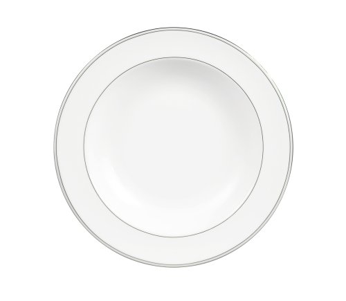 Vera Wang by Wedgwood Pink Duchesse 11.25-Inch Pasta Plate