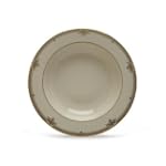 Lenox Republic Gold Banded Ivory China Pasta Bowl/Rim Soup