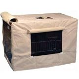 Precision Pet Tan Colored Indoor and Outdoor Crate Cover- 36x23x25x in. 4000 model