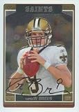 Drew Brees, New Orleans Saints Autographed Card