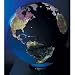 Fascinations City Lights 10 inches  Political Globe