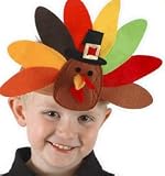 Turkey Headband Costume Thanksgiving Day Party NWT