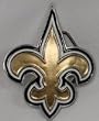 New Orlean Saints Enamel Pewter Buckle, NFL Football Buckle