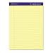 Ampad 20222 - Evidence Perf Top, Narrow Rule, Ltr, Canary, 50-Sheet Pads, Dozen