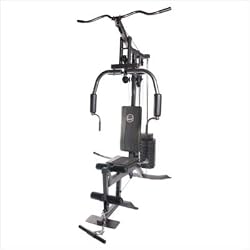 CapBarbellValueHomeGymwith150PoundCementWeightStack