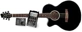 Stagg Elektro-Akustik Gitarre SW206CETU-LH BK