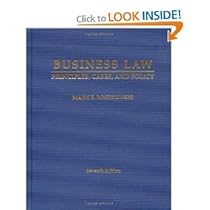 Business Law: Principles, Cases and Policy