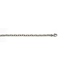 Platinum Solid Cable 3.3mm Necklaces Length = 8