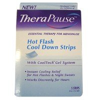 TheraPause Hot Flash Cool Down Strips - 5 Each
