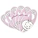 SUGAR BOOGER PINK Baby Closet DIVIDERS Organize NEW