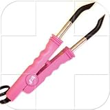 Pink Professional Loof Stilletto Heat Wand Heat Clamp for Hair Extensions