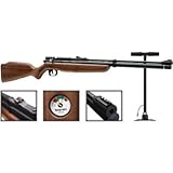 Crosman Benjamin Discovery Pre-Charged Pneumatic PCP Dual Fuel .177 Air Rifle and Pump