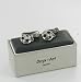 Onyx Art Designer Mens Cufflinks - Football / Football Boots