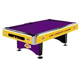 Los Angeles Lakers Team Logo 8 Foot Pool Table