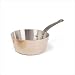 Splayed Saute Pan, Copper, Cast Iron-Dia 6 1/4'' X H 2 1/2'', 1 Qts