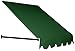 Awntech 8-Feet Dallas Retro Window/Entry Awning, 44-Inch Height by 36-Inch Diameter, Forest Green