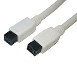 Vivanco IEEE 1394b Kabel (FireWire 800), 2m weiß