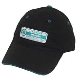 MLB FLORIDA MARLINS MIAMI BLACK BLUE BASEBALL HAT CAP