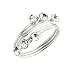 Treasure Box - Sterling Silver Diamante Toe Ring