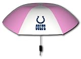 Rainmate Rainwear NFL Indianapolis Colts Pink & White 42-Inch Folding Umbrella