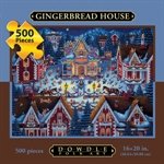Gingerbread House Dowdle Folk Art 500 Piece Puzzle