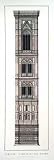 Campanile Art Print Poster By Firenze, 13 ' x 39 '