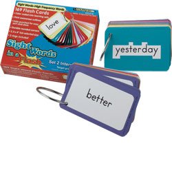 Childrens Toyshop  Toys : Sight Words in a Flash Color-coded Flash Cards Set 2 (Grades 1-2) by Edupress