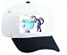 White Cap with cat, fishing, aquarium
