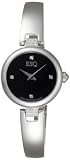 31v9QJsB1WL. SL160  ESQ by Movado Womens 07101361 Intrigue Stainless Steel with Diamonds Black Round Dial Watch