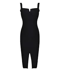 Nylon/Rayon/Spandex Slit Fitted Cocktail Spring Summer Bandage Dress/Bodycon Dress 