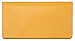 Sunburst Orange Vinyl Checkbook Cover