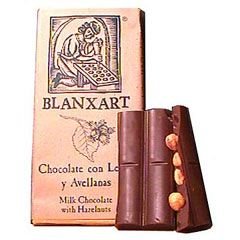 Milk Chocolate - Hazelnut Bar by BLANXART