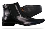 New Masimo Fino BT Mens Chelsea Ankle Boots - Black