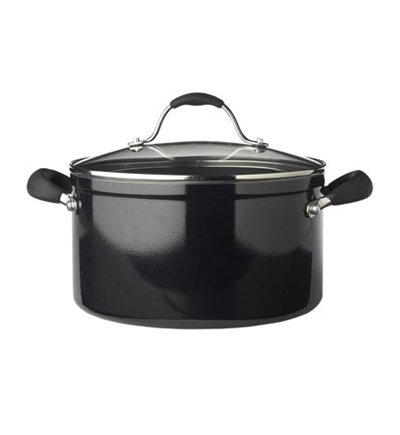 Black Aluminium Casserole Dish