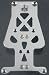 Integy Alloy Upper Deck Silver Traxxas Rustler XL5/VXL