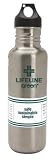 Lifeline 27-Ounce Stainless Steel Bottle