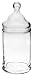 Anchor Hocking 40-Ounce Apothecary Jar with Glass Cover, Pack of 4