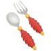 Gerber Graduates BPA Free 2 Pack Safety Fork and Spoon Set, Colors May Vary