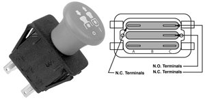 Mower PTO switch replaces Ariens 01545600 Multi Application