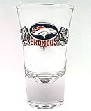 Denver Broncos Shotglass with Logo