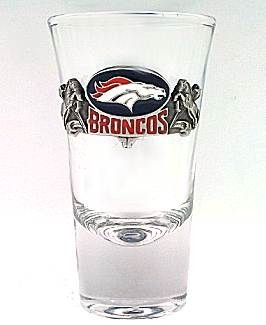 Denver Broncos Shotglass with Logo