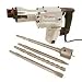Search : Industrial 1-1/2" Hammer Drill - Demolition Hammer - 3,000 BPM - 5-Piece Bit Set