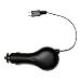 Retractable Wire Rapid Car Charger (CLA) for Verizon LG VX-9200 (ENV3) VX9200 / VX11000 (ENV TOUCH) VX-11000 [Accessory Export Packaging]