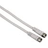 Hama SAT-Anschlusskabel (F-Stecker auf F-Stecker, 1,5m) [Amazon Frustfreie Verpackung]