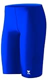 TYR Sport Boys' Solid Jammer Swim Suit,Navy,24