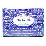 Earl Grey Tea 25 Tea Bags by St Dalfour Organic Tea / 25 Count