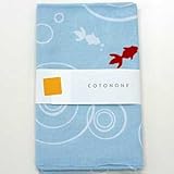 注染てぬぐい『COTONONE』 ≪いつも≫　金魚 COT-4030