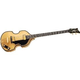Hofner 5000/1 Deluxe 4-String Electric Bass Guitar, Natural