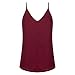 Simier Fariry Women's Chiffon Layered Cami Casual Loose Fit Tank Tops