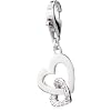 Esprit Damen-Charm Herzen 925 Sterling Silber 4428200